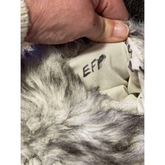 Folkmanis Timber Wolf Grey Hand Puppet Lifelike Preowned - Picture 5 of 8